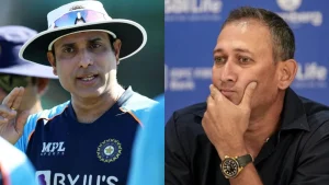 Over the last few years, Ajit Agarkar and VVS Laxman have been two important figures in Indian
