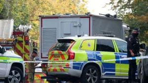 UK police evacuate houses near US air force base and detain 2 over suspected explosives offensives