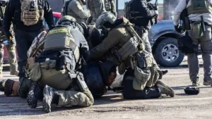 Two people were killed, and an armed suspect died after a shooting incident in the central part
