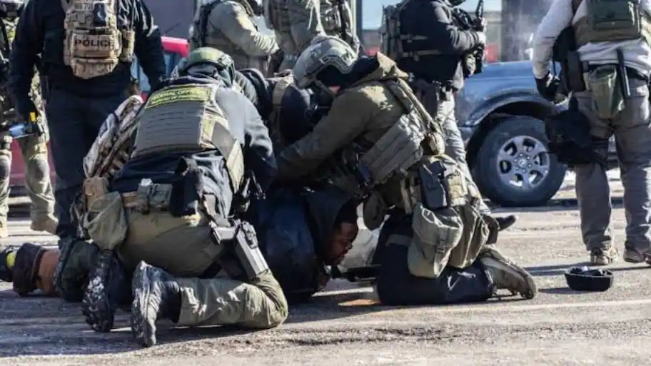 Two people were killed, and an armed suspect died after a shooting incident in the central part