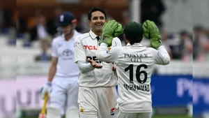 This was also Abbas' second match haul of eight or more wickets at Lord's (after 8/64 in 2018)