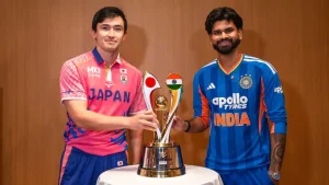 India is scheduled to play Japan in a one-off T20I match at the Sano International Cricket