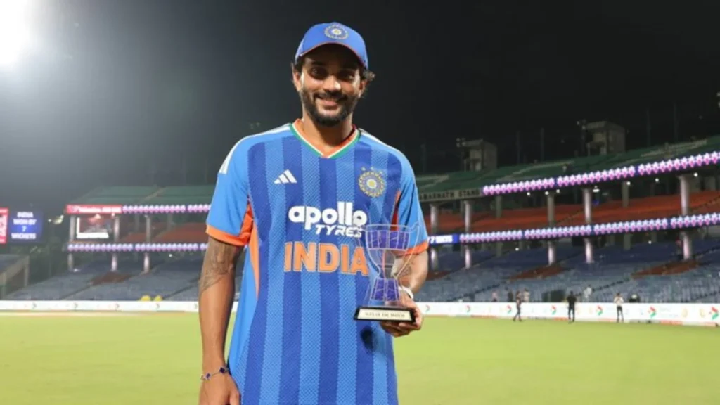 Nitish Kumar Reddy's return from injury received a timely boost in India's second T20I