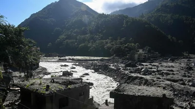 At least 10 people have died and one person is missing after landslides triggered by continuous
