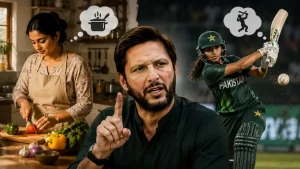 Shahid Afridi has come under scrutiny once again after an old remark regarding women
