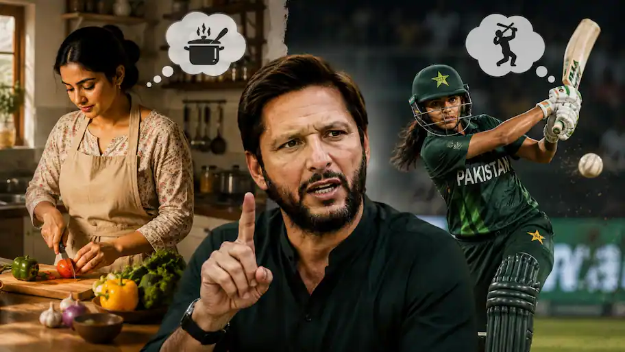Shahid Afridi has come under scrutiny once again after an old remark regarding women