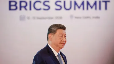 Chinese President Xi Jinping said at BRICS Summit on Saturday that the Middle East war does not