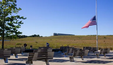 Flight 93's departure was delayed by around 25 to 40 minutes due to congestion at Newark