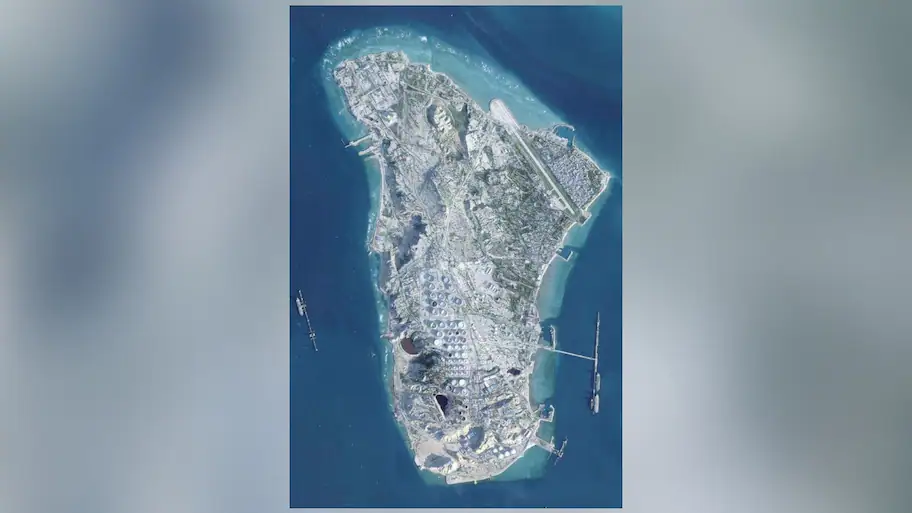 Explosions were heard on Saturday near Iran’s Kharg Island in the Gulf, a key oil terminal