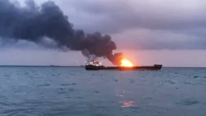 Iran has warned that American warships anywhere in the Indian Ocean would come under attack