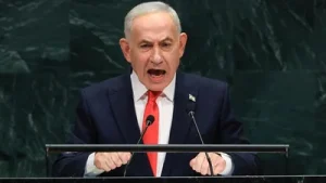 Israeli media had reported that Saudi officials were present at a wider meeting held