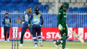 Pakistan batter Gull Feroza has received a fine amounting to 10 percent of her match fee, along