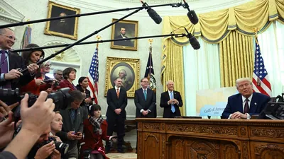 The three outlets sued the Trump administration over the “ban” on their White Hous e access