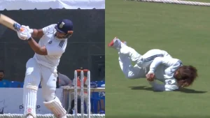 (With PTI Inputs) It took an extraordinary catch from Central Zone captain Rajat Patidar to cut