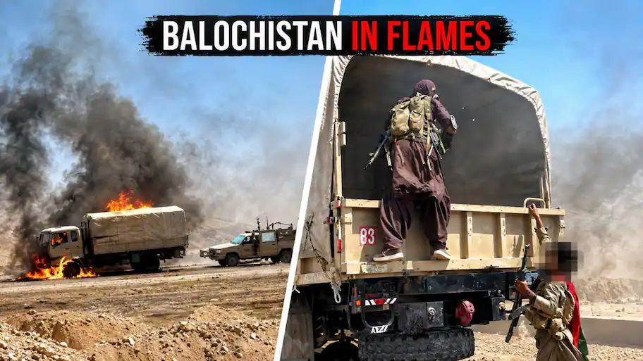 Cinematic terror and coordinated ambushes: BLA claims 25 Pakistani soldiers killed as Balochistan