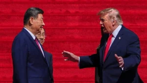 US President Donald Trump offered an arms deal to Chinese President Xi Jinping, who was