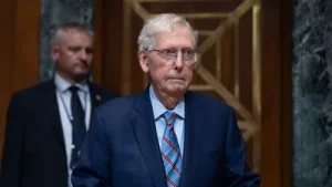 Republican leaders anticipate that McConnell may return to the Senate as early as Monday