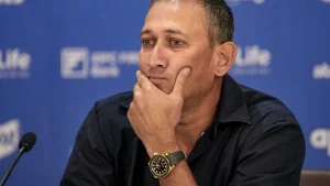 However, missing from the meeting, both physically and virtually, was chief selector Ajit