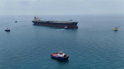 “US Central Command (CENTCOM) forces struck three Iranian crude oil carriers, Sept