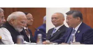 Prime Minister Narendra Modi and Chinese President Xi Jinping met in New Delhi on Saturday