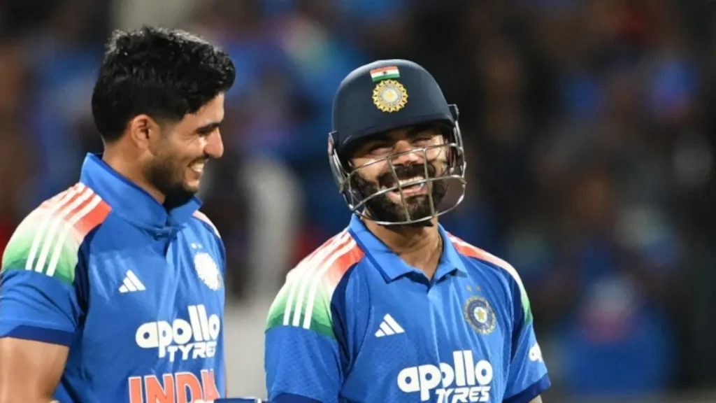 Speaking on his camaraderie with skipper Shubman Gill , who hit 110, Kohli highlighted