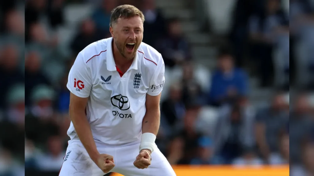 England pacer Ollie Robinson has emerged as the standout figure in Test bowling, boasting