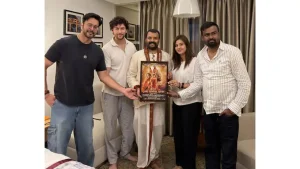 Following their respective visits to the Kashi Vishwanath Temple in Varanasi, the lead cast