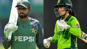Wasim claimed that national women's cricket team captain Fatima Sana is ahead of men's Test