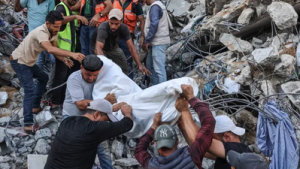 Rescue workers from Gaza's civil defence said at least 20 people, including six children, were