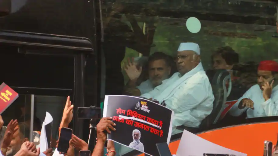 BJP accuses INDIA Bloc of political theatrics over SIR, criticises march to Supreme Court