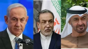 Iran has accused Israeli Prime Minister Benjamin Netanyahu and UAE President Sheikh Mohamed bin