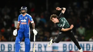 Henry had bowled only two overs in the second T20I against India