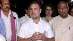 Rahul Gandhi dares PM Modi as protests against CEC continue — 'Arrest us all'