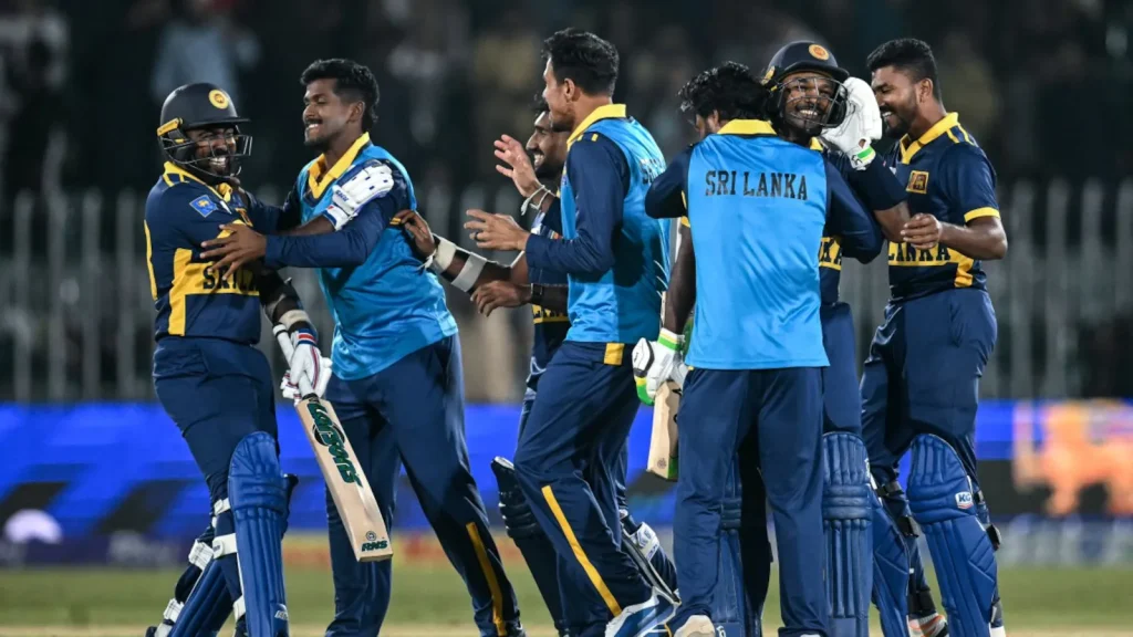 With this remarkable victory, Sri Lanka scripted history by completing the second-highest