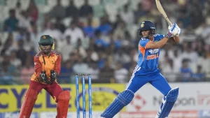 Harmanpreet score is the highest for India in a women's T20I at home, surpassing Smriti