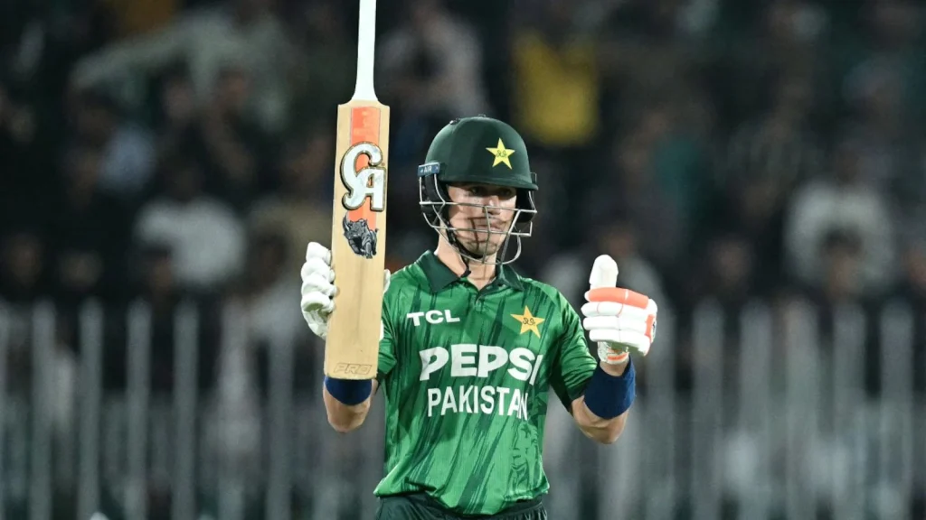 Maaz Sadaqat just missed out on a hundred as Pakistan upstaged Sri Lanka by 82 runs