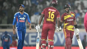 Skipper Shai Hope's unbeaten 102, an ensemble of genius and power, helped the West Indies