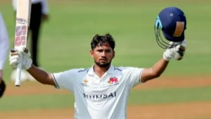 Musheer Khan recorded a rare feat of scoring a century and taking a five-for as his all-round
