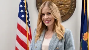Megan Phillips is the Democratic Party candidate running for the Kansas State District 8 seat