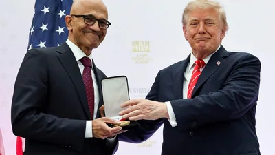 US President Donald Trump honoured the India-origin Microsoft CEO: The wider industry impact