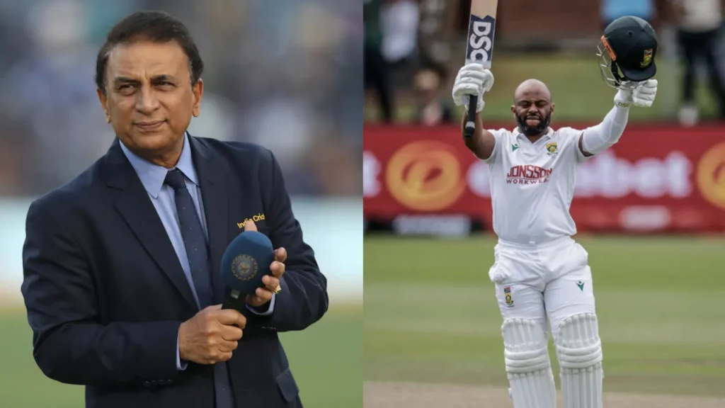 Legendary India cricketer Sunil Gavaskar was among those who led the praise for Bavuma