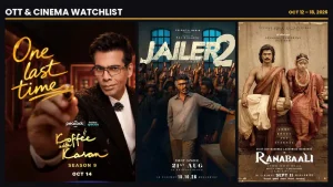 October 14 Where to watch: Netflix Streaming date: October 15 Where to watch: Netflix Prahaar