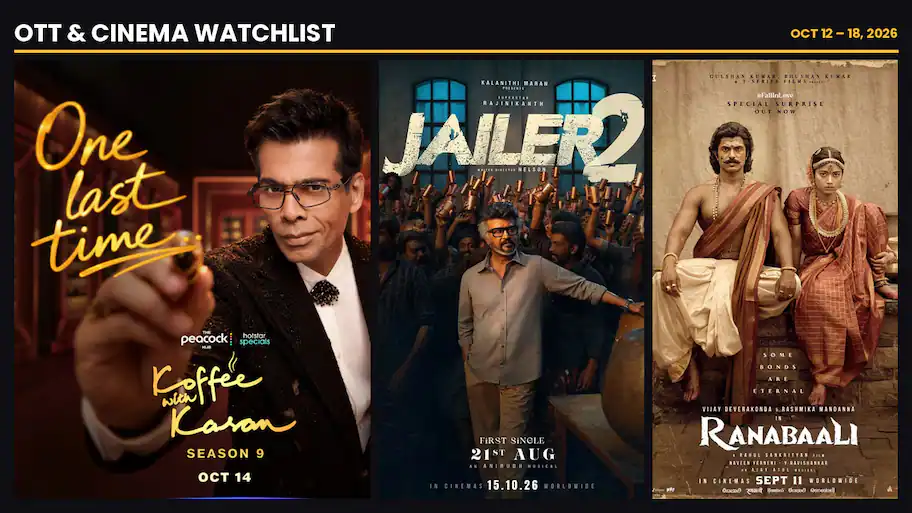 October 14 Where to watch: Netflix Streaming date: October 15 Where to watch: Netflix Prahaar