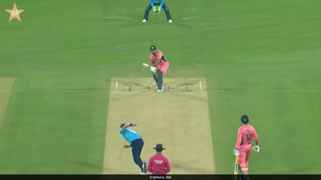 Shadab Khan , who turned Pakistan's saviour with a valiant knock of 113 off 96 balls, was given