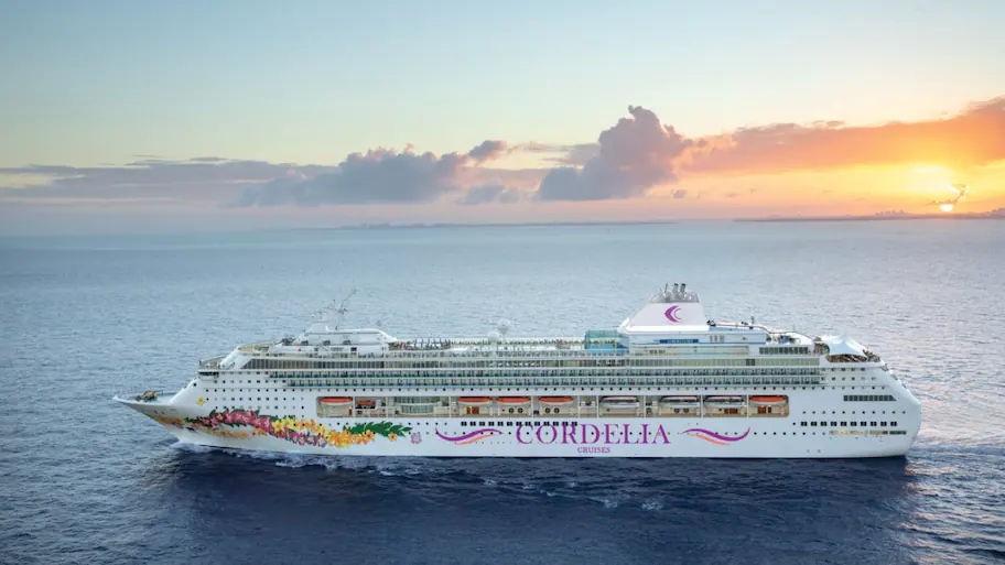 Cordelia Sky, second ship of Cordelia Cruises, arrives in Mumbai