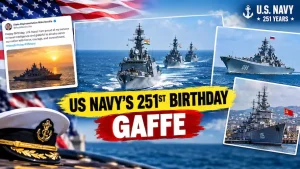 During social media celebrations for the US Navy's 251st birthday on October 13, several