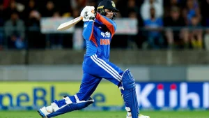 Star India opener Abhishek Sharma slammed his 10th T20 century during the third T20I