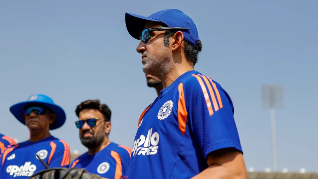 India head coach Gautam Gambhir , who was critical of the pitch used in the second ODI