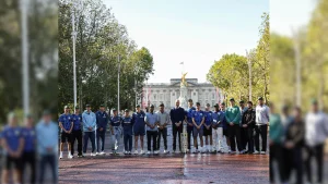 It was an experience worth celebrating, and that too in front of Buckingham Palace