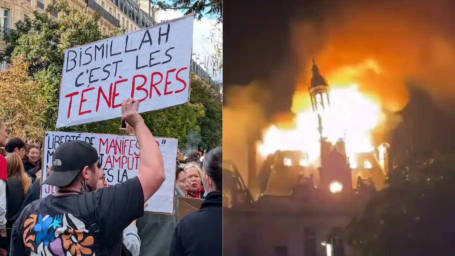 “Bismillah c’est les ténèbres” is a French-Arabic expression
